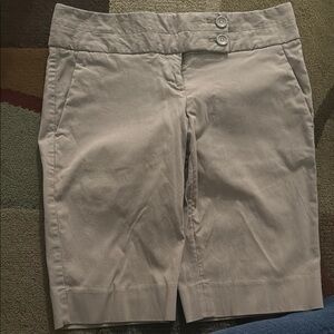 The Limited Tan Bermuda Shorts Classic Style